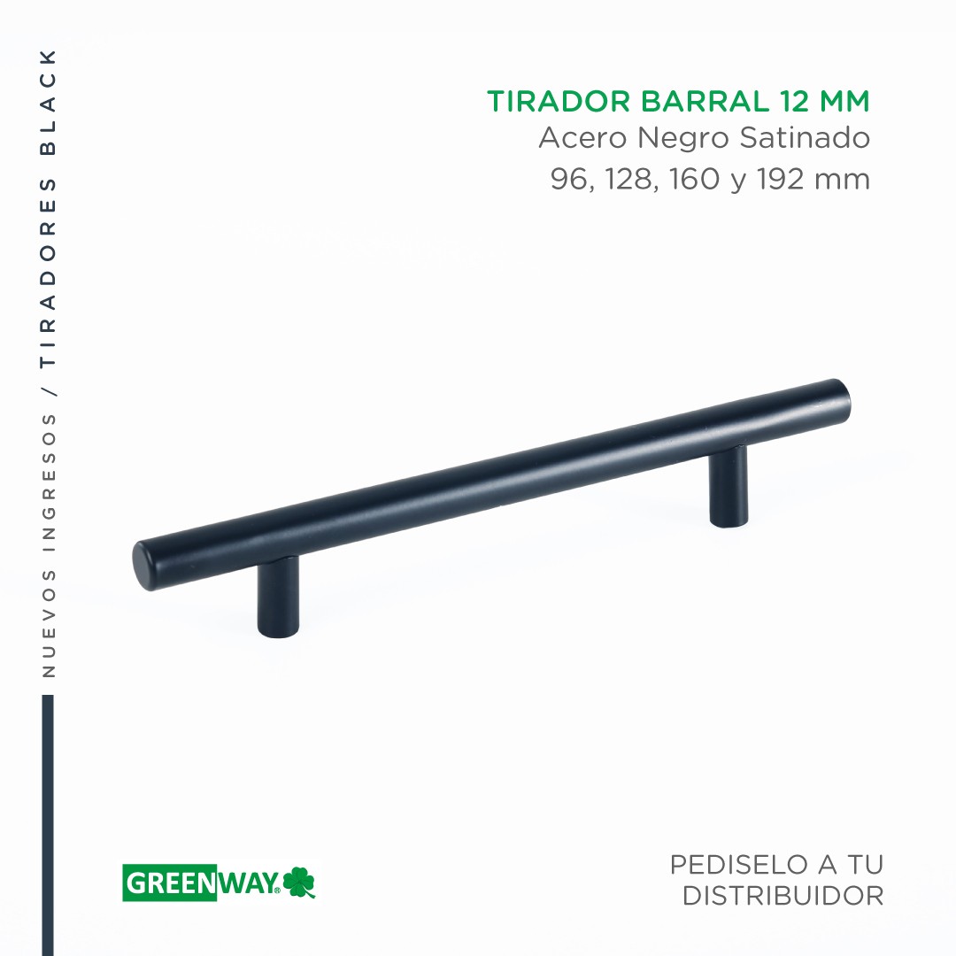 MANIJA TIRADOR GW 01 BARRAL N/C 192MM