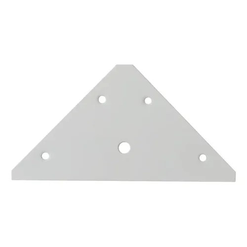 ESCUADRA PLANA METALICA BLANCA - https://herrajesdaversa.com.ar