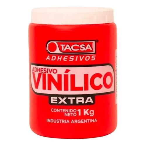 TACSA ADHESIVO VINILICO 1KG - https://herrajesdaversa.com.ar