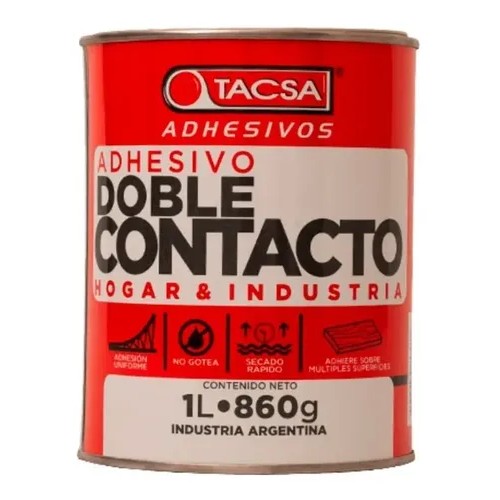TACSA CEMENTO CONTACTO 1LT - https://herrajesdaversa.com.ar