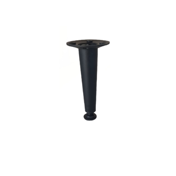PATA PLASTICA 100MM NEGRA CONICA RIMAC 039-661 - https://herrajesdaversa.com.ar